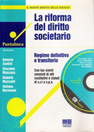 Copertina di La riforma del diritto societario