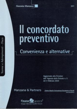 Copertina di Il concordato preventivo