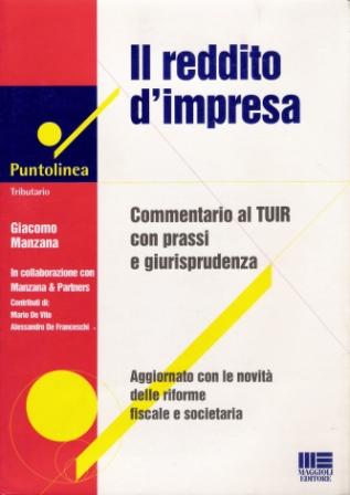 Copertina di Il reddito d'impresa - commentario