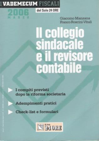 Copertina di Il collegio sindacale