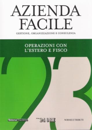 Copertina di Operazioni con l'estero e fisco