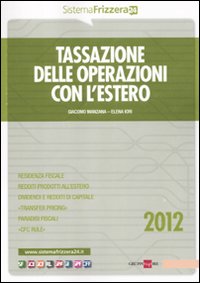 Copertina di Tassazione delle operazioni con l'estero